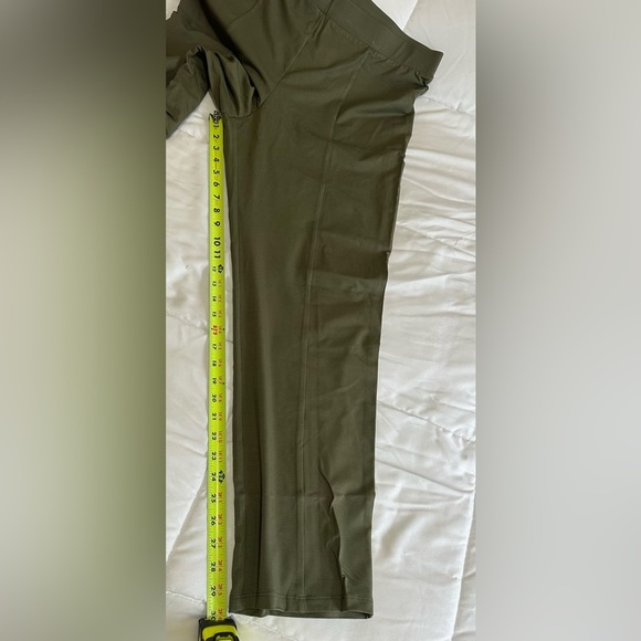 New TIBBY HIGH WAISTED STRAIGHT LEG PANT in Cactus Green Size XL - Picture 5 of 6